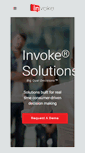 Mobile Screenshot of invoke.com